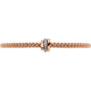 Fope gioielli 18 karaats roségouden flex'it prima armband met diamant maat s