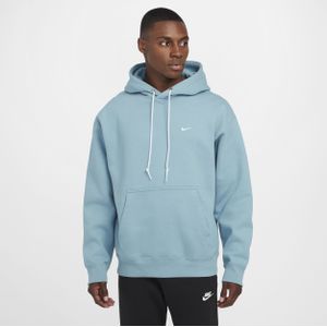 Nike Solo Swoosh Fleecehoodie voor heren - Blauw