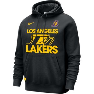 Los Angeles Lakers Club Courtside Nike NBA-hoodie voor heren - Zwart