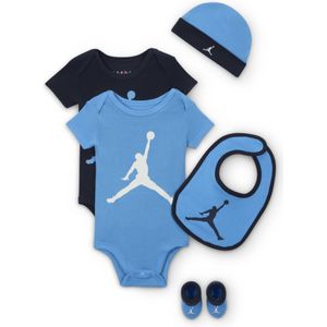 Jordan 5-Piece Core Gift Set vijfdelige boxset met rompertjes voor baby's - Blauw