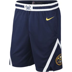 Denver Nuggets Icon Edition Swingman Nike NBA-herenshorts - Blauw