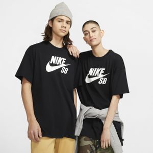 Nike SB Skateshirt met logo - Wit