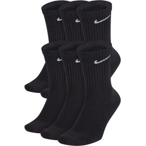 Nike Everyday Plus Cushioned Crew 6Pr Black