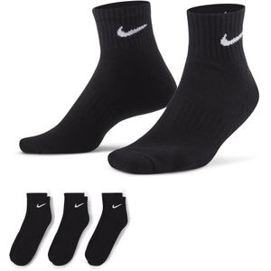 Nike Everyday Cushioned Trainingsenkelsokken (3 paar) - Wit