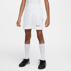 Nike Academy voetbalshorts met Dri-FIT voor kids (18 cm) - Wit