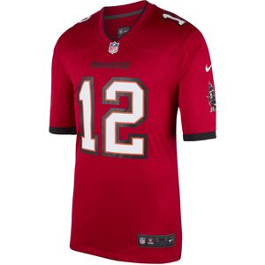 NFL Tampa Bay Buccaneers (Tom Brady) American football-wedstrijdjersey voor heren - Rood