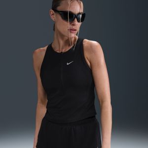 Nike Dri-FIT singlet voor dames - Zwart