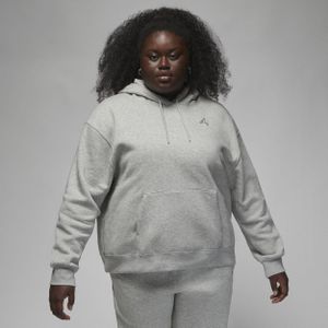 Jordan Flight Hoodie voor dames (Plus Size) - Zwart