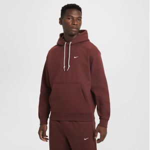 Nike Solo Swoosh Fleecehoodie voor heren - Bruin