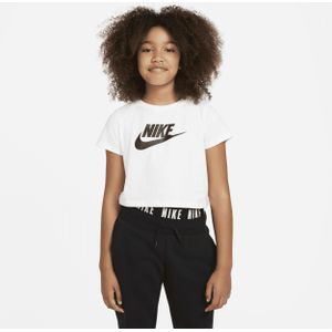 Nike Sportswear Kort T-shirt voor meisjes - Wit