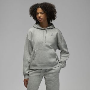 Jordan Brooklyn Fleecehoodie voor dames - Grijs