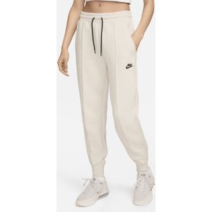 Nike Sportswear Tech Fleece joggingbroek met halfhoge taille voor dames - Bruin