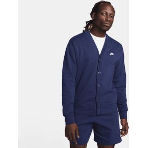 Nike Club knit Fairway herenvest - Blauw