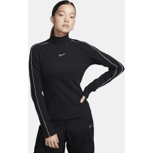 Nike Sportswear Damestop met lange mouwen - Zwart