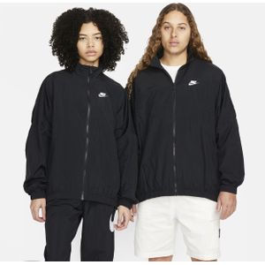 Nike Sportswear Essential Windrunner Geweven damesjack - Zwart