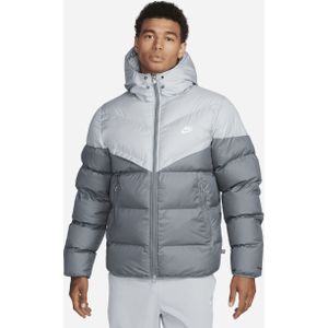 Nike Windrunner PrimaLoft® Storm-FIT gewatteerd herenjack met capuchon - Grijs