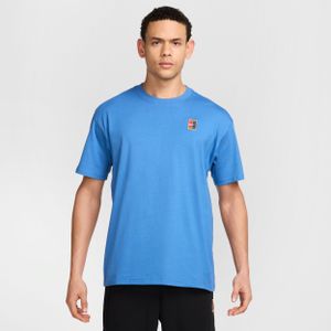 NikeCourt Max90 tennisshirt voor heren - Blauw