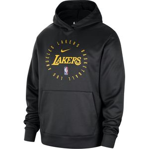 Los Angeles Lakers Spotlight Nike NBA-hoodie met Dri-FIT voor heren - Zwart