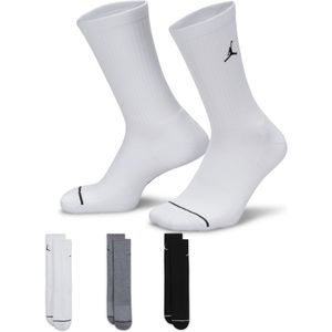 Jordan Everyday crew sokken (3 paar) - Wit