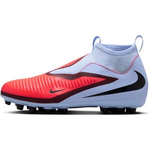 Nike Jr. Phantom 6 High Academy voetbalschoenen (kunstgras) - Blauw