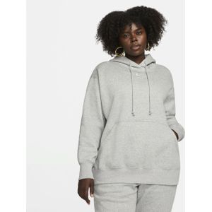 Nike Sportswear Phoenix Fleece oversized hoodie voor dames (Plus Size) - Grijs