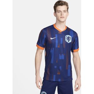 Nederland (herenelftal) 2024/25 Stadium Uit Nike Dri-FIT replica voetbalshirt voor heren - Blauw