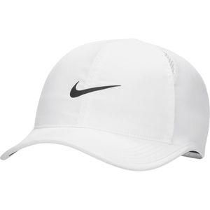 Nike - Dri Fit Club - Unisex Cap - Wit - Ademend Materiaal
