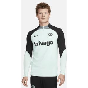 Chelsea FC Strike Nike Dri-FIT knit voetbaltrainingstop voor heren - Groen