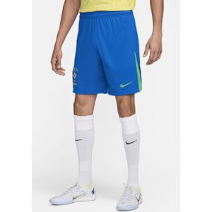 Brazilië 2024 Stadium Thuis Nike Dri-FIT replica voetbalshorts voor heren - Blauw