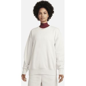 Nike Sportswear Phoenix Fleece Oversized sweatshirt met ronde hals voor dames - Oranje