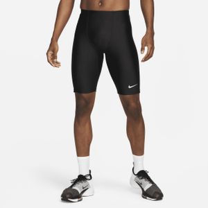 Nike Dri-FIT Fast halflange wedstrijdtights voor heren - Zwart
