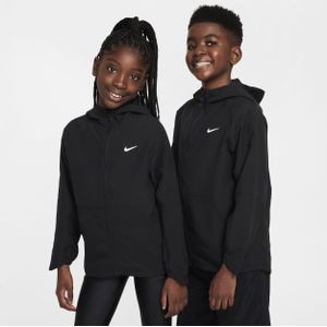 Nike Dri-FIT trainingsjack met uv-bescherming voor kids - Groen