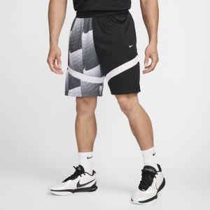 Nike Icon Dri-FIT basketbalshorts voor heren (20 cm) - Zwart