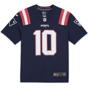 NFL New England Patriots (Mac Jones) American football-wedstrijdjersey voor kids - Blauw