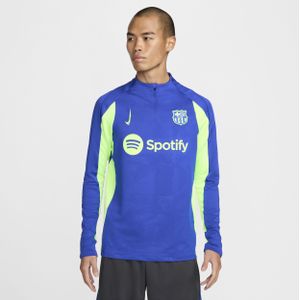 FC Barcelona Strike Derde Nike Dri-FIT knit voetbaltrainingstop voor heren - Blauw