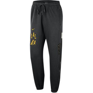 Los Angeles Lakers Standard Issue City Edition Nike NBA Courtside herenbroek - Zwart