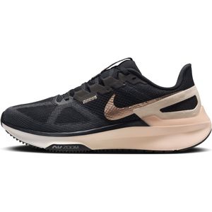 Nike Structure 25 hardloopschoenen voor dames (straat) - Zwart