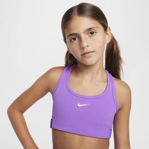 Nike Swoosh EasyOn sport-bh voor meisjes - Paars