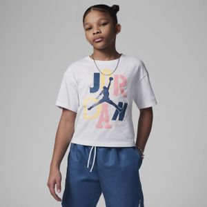 Jordan Outside the Lines Tee T-shirt voor kids - Wit