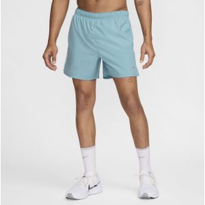 Nike Challenger Dri-FIT hardloopshorts met binnenbroek voor heren (13 cm) - Zwart