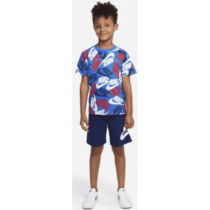 Nike Sportswear kleuterset met T-shirt en shorts - Meerkleurig