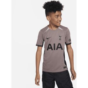 Tottenham Hotspur 2023/24 Stadium Derde Nike Dri-FIT voetbalshirt voor kids - Bruin