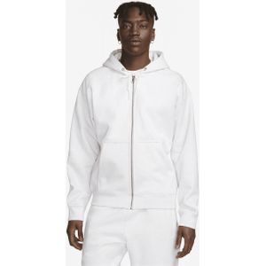 Nike Solo Swoosh Hoodie met rits voor heren - Zwart