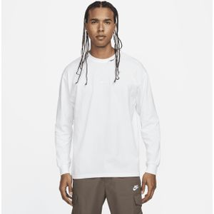 Nike Sportswear Premium Essentials T-shirt met lange mouwen voor heren - Wit