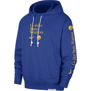 Golden State Warriors Standard Issue Courtside Nike Dri-FIT NBA-hoodie voor heren - Blauw