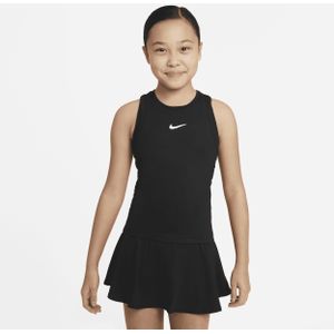 Nike Victory Dri-FIT tennistanktop voor meisjes - Zwart