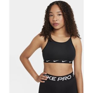 Nike One sport-bh voor meisjes - Zwart