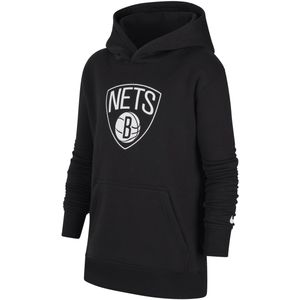 Brooklyn Nets Nike NBA-hoodie van fleece voor kids - Zwart