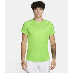 Rafa Challenger Nike Dri-FIT tennistop met korte mouwen voor heren - Wit