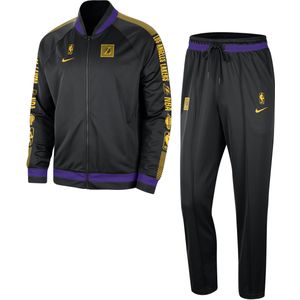 Los Angeles Lakers Starting 5 Nike Dri-FIT NBA-trainingspak voor heren - Zwart